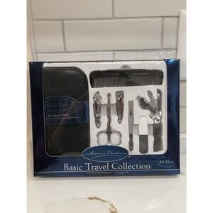 Markwins International Basic Travel‎ Collection for Him Kit Nail Comb Gym New